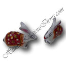 Metal Meenakari painted 3D Khilona (Animal toys)