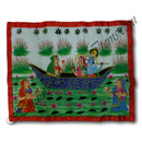 Painted Pichwai (Backdrop) With Lace