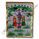 Painted Pichwai (Backdrop) With Lace