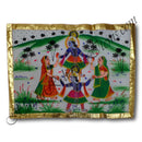 Painted Pichwai (Backdrop) With Lace