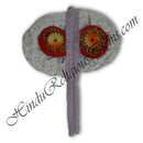 Fans (Pankha) Khus With White Cotton Net Frill