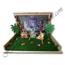 Wooden Mandir / Haveli (Temple) with Movable Parts