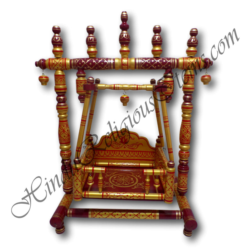 Ready and Custom Made Sagwan Sankheda Style Hindola (Swing)