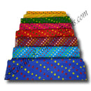 Cambric Cotton With Ek Dhari/ Ekdali Bandhani/ Chundadi Fabric/ Kapad(CCEDB)