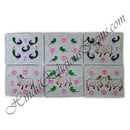 Painted Pichwai (Backdrop) With Net Lace [PPNL]