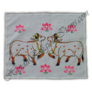 Painted Pichwai (Backdrop) With Net Lace [PPNL]