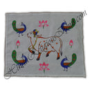 Painted Pichwai (Backdrop) With Net Lace [PPNL]