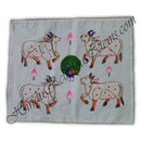 Painted Pichwai (Backdrop) With Net Lace [PPNL]