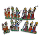 High-Quality MDF Dan leela Cut Out Set Of 3