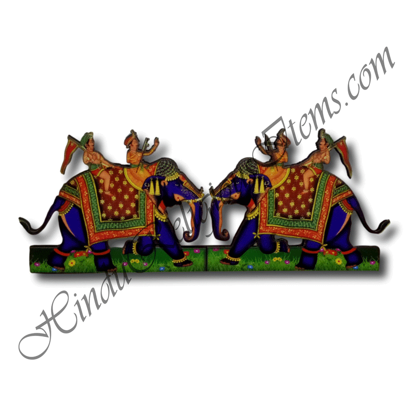 Support En Bois MDF Éléphant à Décorer - 16x10x0.5cm, Pour Peinture, Mosaïque | Décoration Murale Créative
