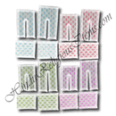 Lalan Cotton Chira Vastra Pan Shape With Net Lace