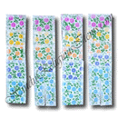 Lalan Cotton Chira Vastra With Flower Design Print And Net Lace (VCFDP-68)