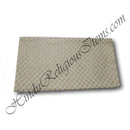 Cotton With Basma Chappa With Golden Leaf Print Fabric/Kapad(CBCGLP)