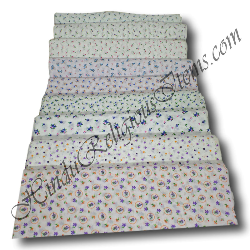 Cotton Safed Cheent Fabric/ Kapad [CSC]