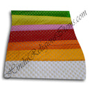 Cotton With Basma Chappa With Golden Leaf Print Fabric/Kapad(CBCGLP)