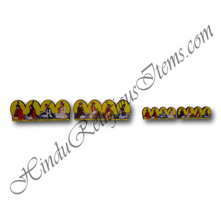 High-Quality MDF Ashta Sakha Joint Cut Out Set