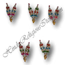 Double Layer Moti Haar With Round Choki(A-2)