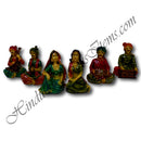 Fiber Rajasthani Sets With Mixed Music Instruments