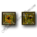 Gold Metal Carrom For Thakorji (Toy) with Meenakari Work