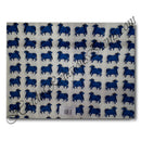 Cambric Cotton With Heavy Material Coloured Cow Print  Fabric/Kapad(CCHCCP)