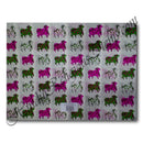 Cambric Cotton With Heavy Material Coloured Cow Print  Fabric/Kapad(CCHCCP)